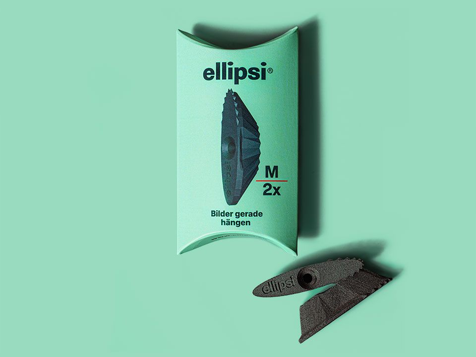 Foto von der Verpackung mit 2 elliptischen Vorrichtungen
