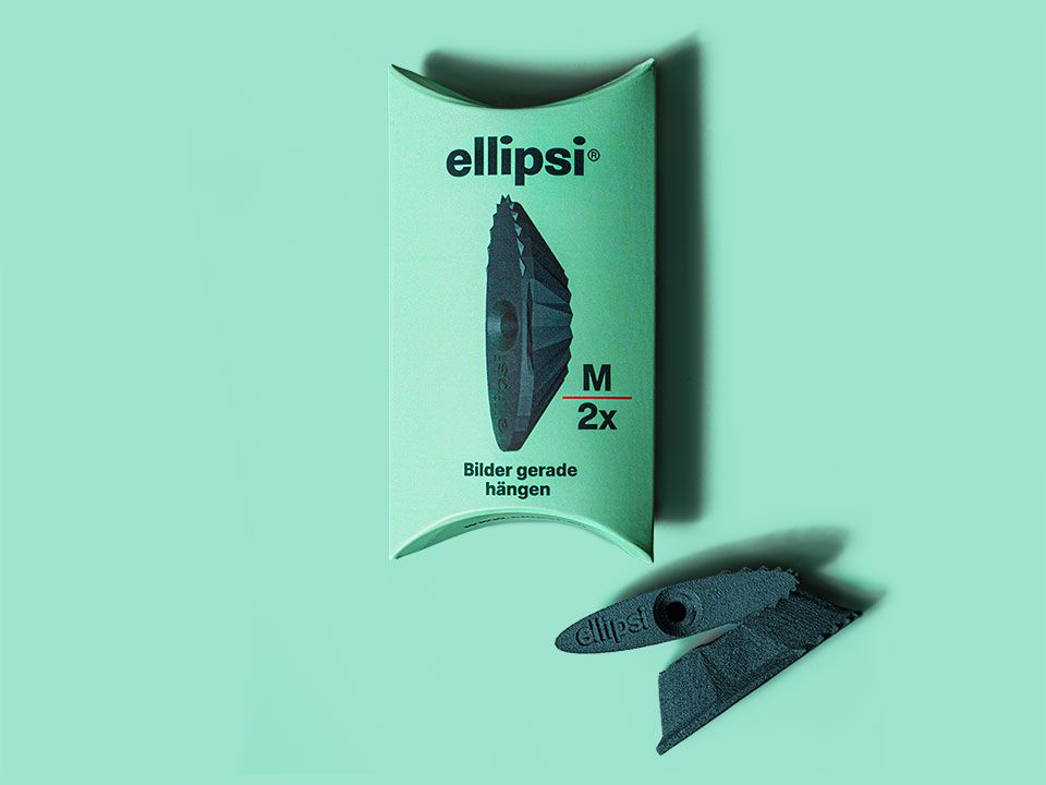 Foto von der Verpackung mit 2 elliptischen Vorrichtungen