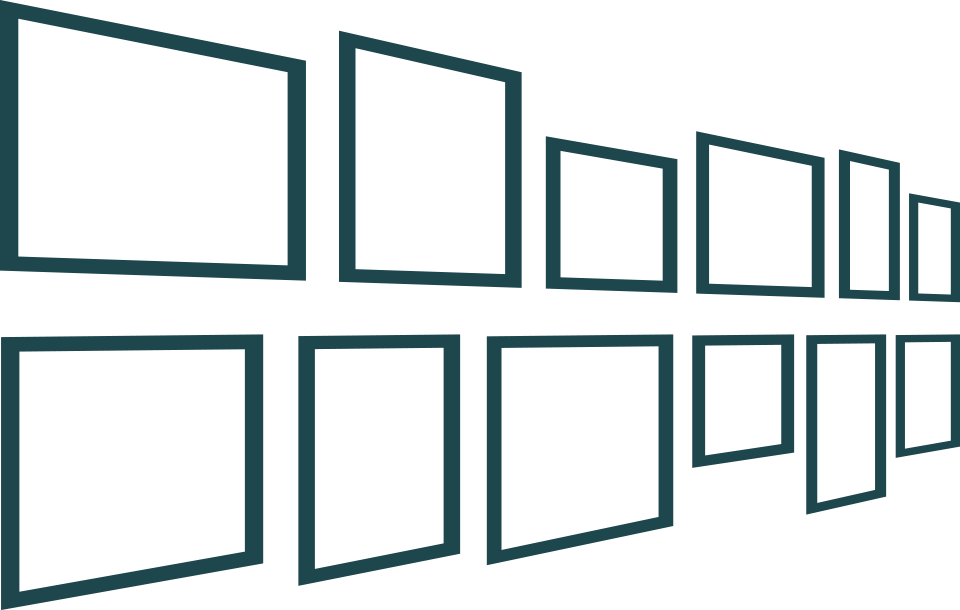 Bilder bei aufwendigen Hängungen gerade aufhängen